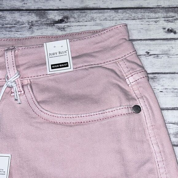 Judy Blue Just Blushy High Waist Denim Shorts - Picture 6 of 10